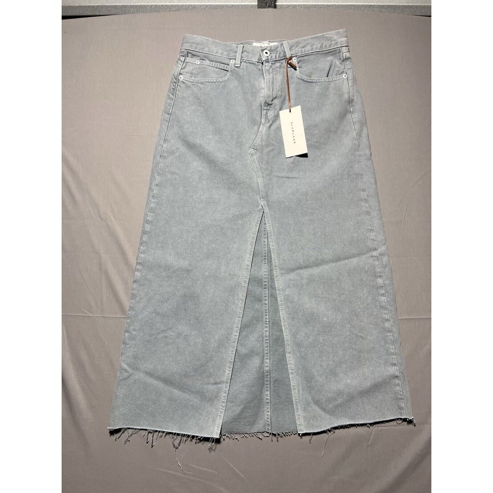 Slvrlake Denim‎ Maxi Skirt Gray Size 26